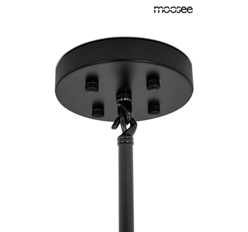MOOSEE lampa wisząca CANDELABR 10 czarna