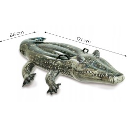 Dmuchany krokodyl materac do pływania 171 cm INTEX 57551