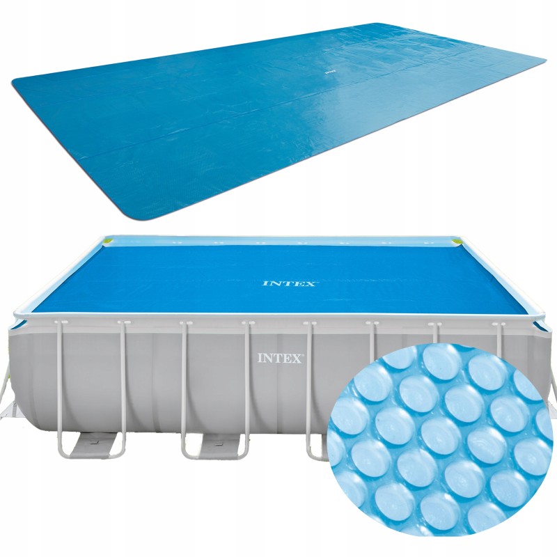 Mata solarna pokrywa do basenu stelażowego 400x200 cm INTEX 28028