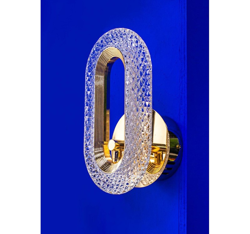 MOOSEE lampa ścienna JEWEL złota