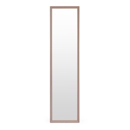 Duże lustro stojące 148 cm aluminiowa rama rozstawiane ModernHome