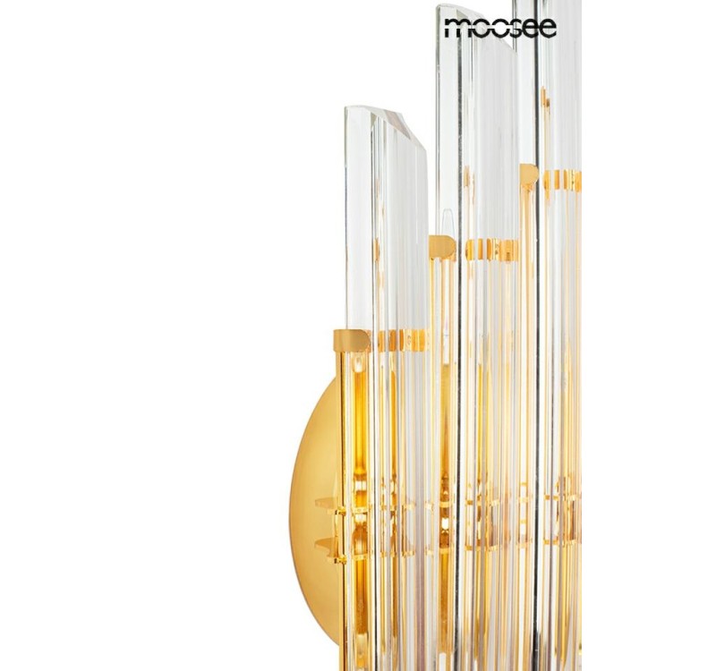 MOOSEE lampa ścienna PALAZZO złota