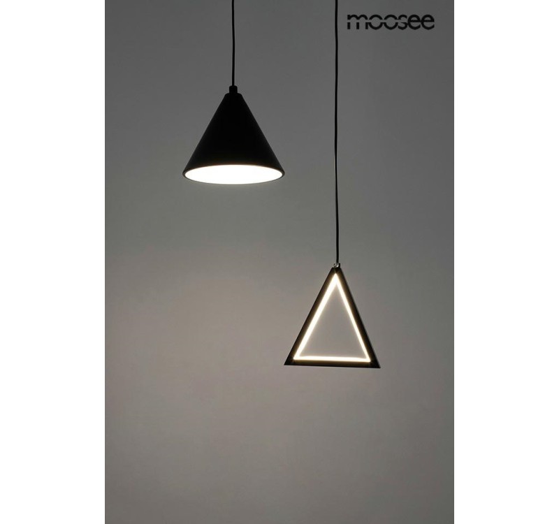 MOOSEE lampa wisząca ACUSTICA czarna