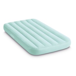 Materac dmuchany dla dzieci do spania 157x88x18 cm niebieski INTEX 66803NP BLUE