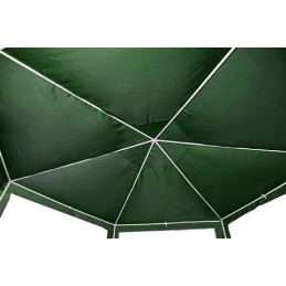 Namiot pawilon ogrodowy handlowy 2x2x2 m z moskitierą zielony MultiGarden