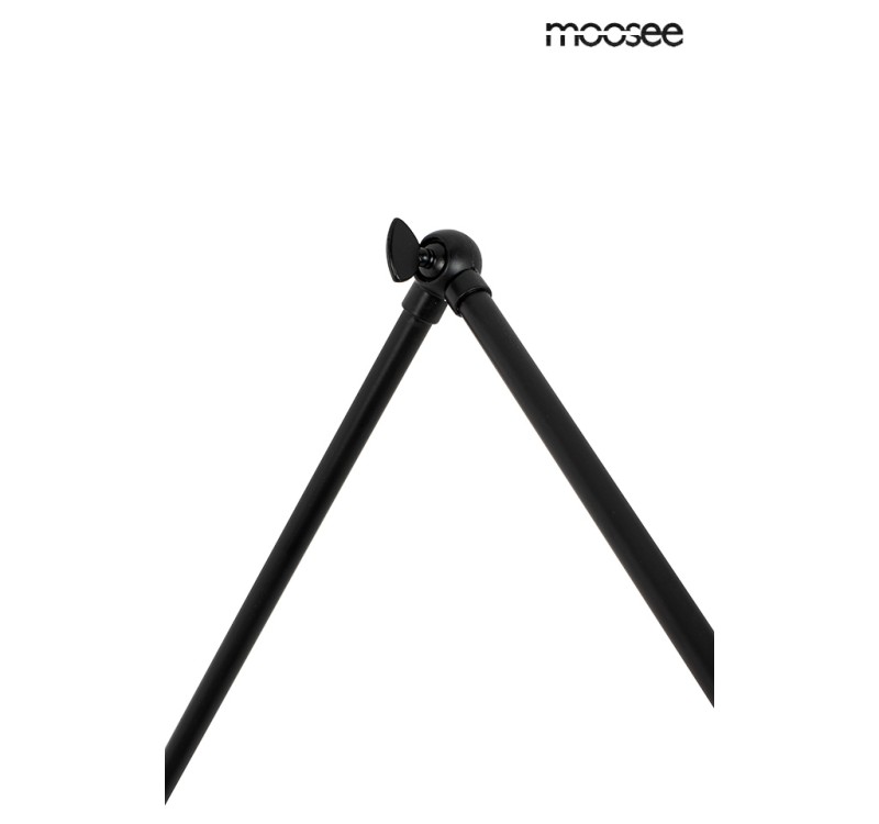 MOOSEE lampa ścienna TENTA czarna
