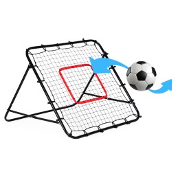 Rebounder do piłki nożnej trenażer piłkarski bramka do odbijania piłki 100x100 cm MOVEPRO