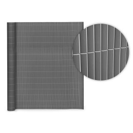 Dwustronna mata bambusowa 150x300 cm na balkon taras ogrodzenie antracyt MultiGarden