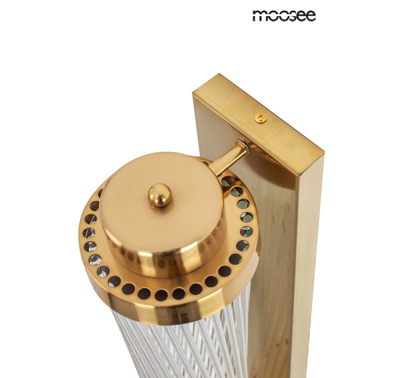 MOOSEE lampa ścienna COLUMN 40 złota