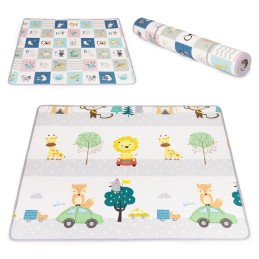 Mata piankowa dla dzieci edukacyjna dwustronna zwijana alfabet ECOTOYS