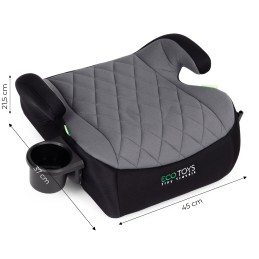 Podkładka samochodowa siedzisko dla dzieci i-SIZE wzrost 125-150 cm uchwyt na napoje ECOTOYS