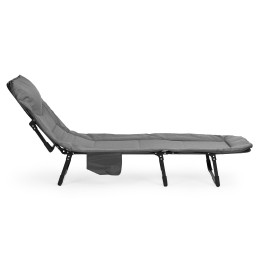 Łóżko polowe turystyczne 200x65 cm kanadyjka leżanka składana MultiGarden