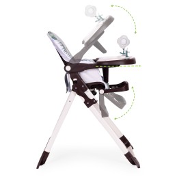 Fotelik krzesełko do karmienia dzieci składane + zabawki ECOTOYS