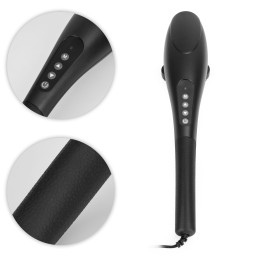 Masażer ręczny wibracyjny do masażu ciała zestaw 5 końcówek 20W ModernHome