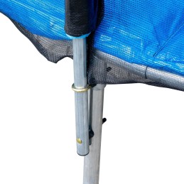 Trampolina ogrodowa z siatką zewnętrzną o średnicy 10 ft 304-312 cm + drabinka