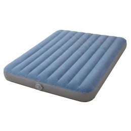 Materac dmuchany dwuosobowy 203x152x25 cm z wbudowaną pompką elektryczną INTEX 64189