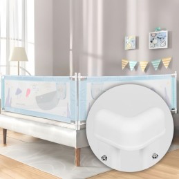 Barierka ochronna na łóżko 200 cm osłona zabezpieczenie dla dzieci ECOTOYS