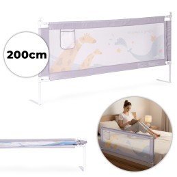 Barierka ochronna na łóżko 200 cm osłona zabezpieczenie dla dzieci ECOTOYS