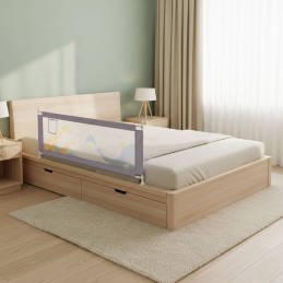 Barierka ochronna na łóżko 200 cm osłona zabezpieczenie dla dzieci ECOTOYS
