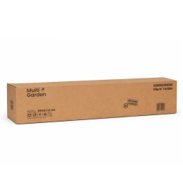 Agrowłóknina czarna agrotkanina UV 135g mata antychwastowa 1,6x50m kołki MulltiGarden