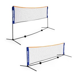 Uniwersalna siatka 305x140 cm 3w1 regulowana do badmintona siatkówki tenisa torba MOVEPRO