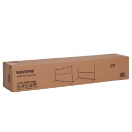 Uniwersalna siatka 305x140 cm 3w1 regulowana do badmintona siatkówki tenisa torba MOVEPRO