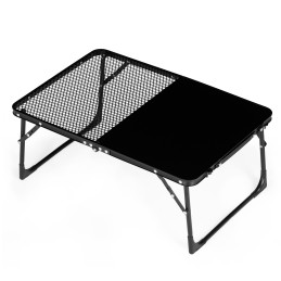 Stolik turystyczny 60x40 cm kempingowy składany w walizkę czarny MultiGarden