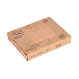 Stolik turystyczny 60x40 cm kempingowy składany w walizkę postarzany dąb MultiGarden