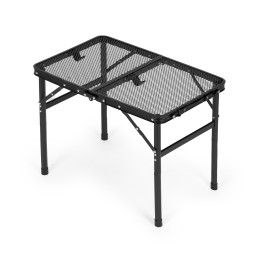 Stolik turystyczny 60x40 cm kempingowy składany w walizkę czarny MultiGarden