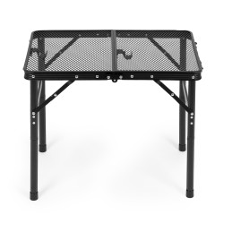 Stolik turystyczny 60x40 cm kempingowy składany w walizkę czarny MultiGarden