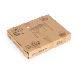 Stolik turystyczny 60x40 cm kempingowy składany w walizkę czarny MultiGarden
