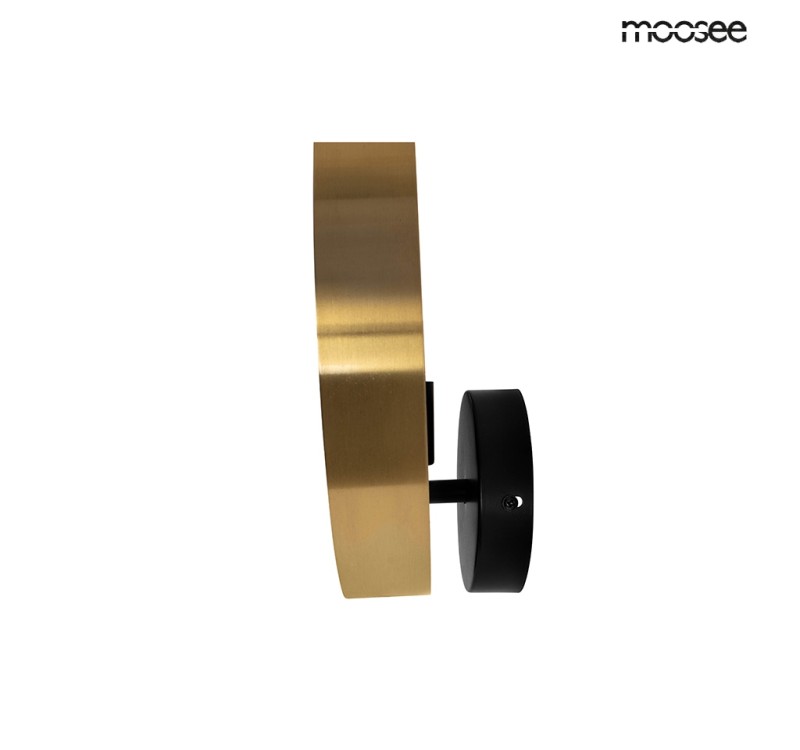 MOOSEE lampa ścienna BAND złota / czarna