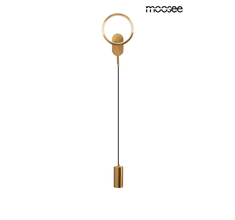 MOOSEE lampa ścienna COMO złota