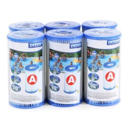 Filtr filtry typ A - do pompy basenu INTEX 29000 - 6 sztuk