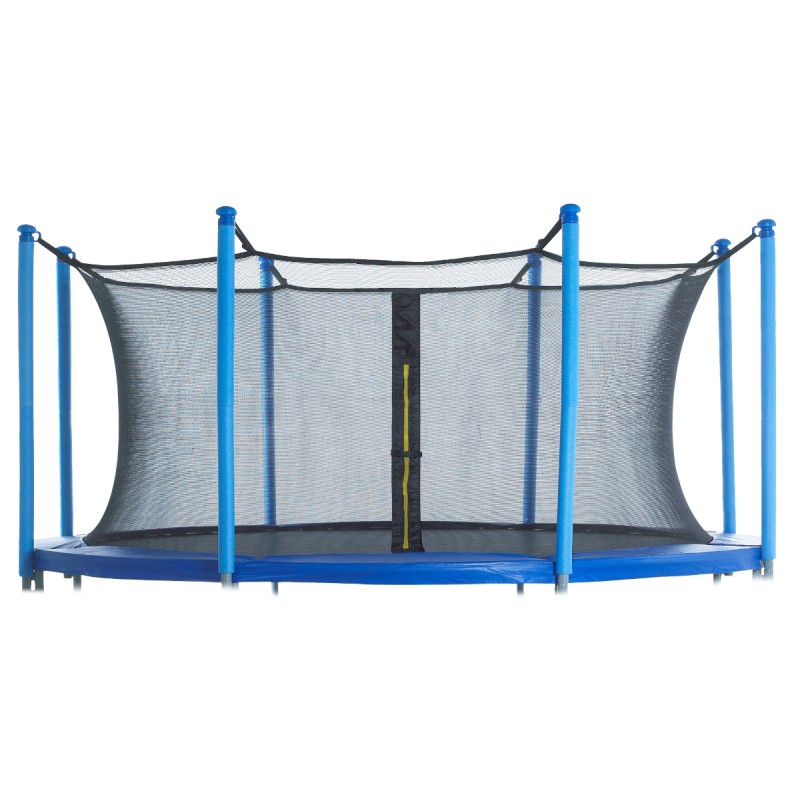 Wewnętrzna siatka ochronna na trampolinę 10 ft 8 słupków 305 cm