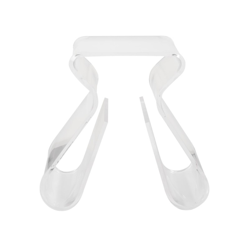 UMBRA stołek MAGINO przezroczysty