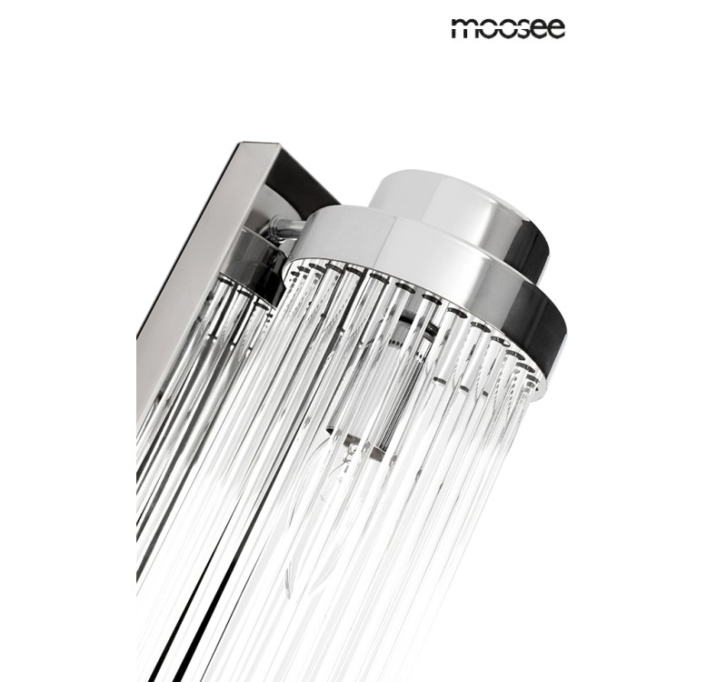 MOOSEE lampa ścienna COLUMN 40 srebrna