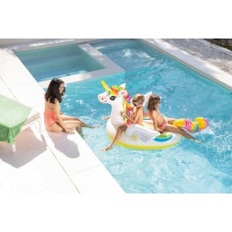 Materac dmuchany jednorożec wyspa INTEX 57561