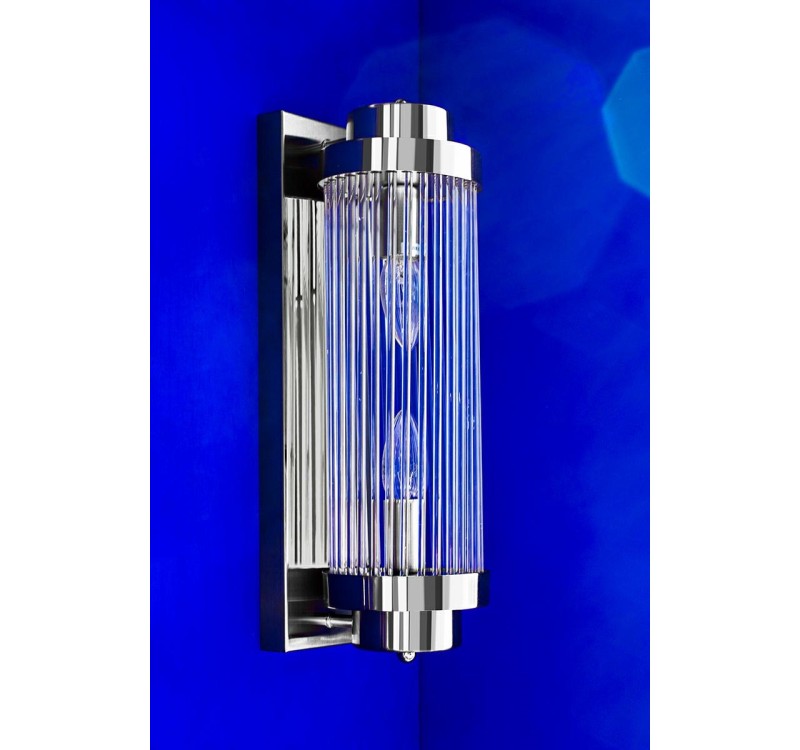 MOOSEE lampa ścienna COLUMN 40 srebrna