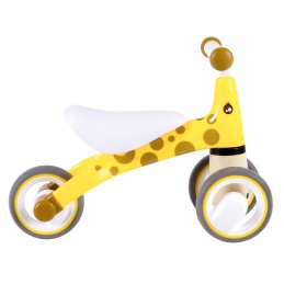 Rowerek biegowy dla dzieci bezpieczna konstrukcja koła EVA "Żyrafa" ECOTOYS