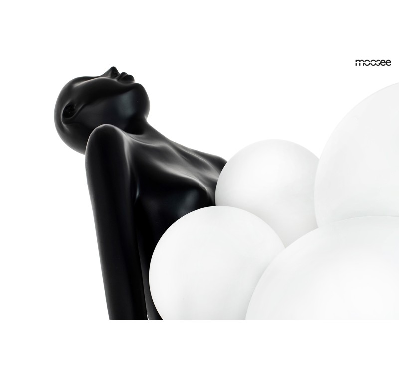 MOOSEE lampa podłogowa HUMAN czarna