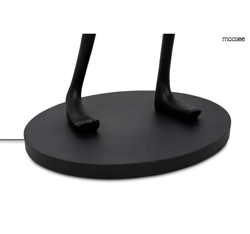 MOOSEE lampa podłogowa HUMAN czarna