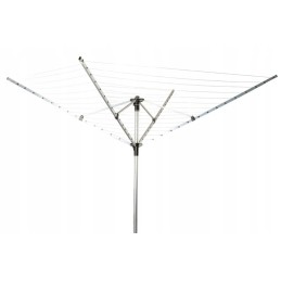 Suszarka ogrodowa na pranie 60 m powierzchni suszenia świder do montażu + pokrowiec gratis MultiGarden