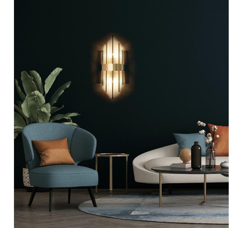 MOOSEE lampa ścienna ARMANDO złota