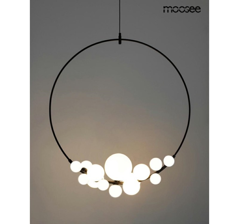 MOOSEE lampa wisząca ROCIO czarna