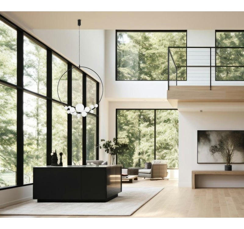 MOOSEE lampa wisząca ROCIO czarna