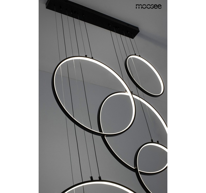 MOOSEE lampa wisząca CIRCULO SIX czarna