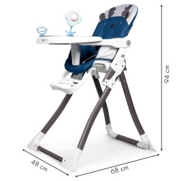 Krzesełko fotelik do karmienia Renifer składane ECOTOYS