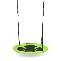 Huśtawka ogrodowa bocianie gniazdo 100 cm zielona ECOTOYS