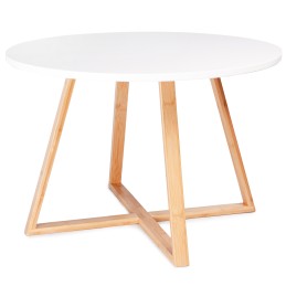 Stolik kawowy nowoczesny skandynawski 60 cm bambus ModernHome
